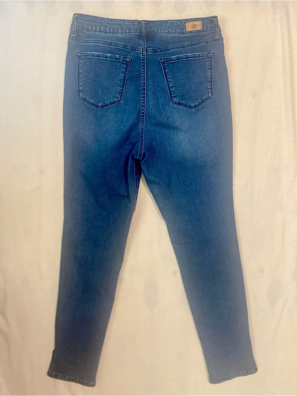 Sofia by Sofia Vergara Rosa Curvy High-Rise Skinny Ankle Jeans in Dark Blue 12 - Picture 6 of 8